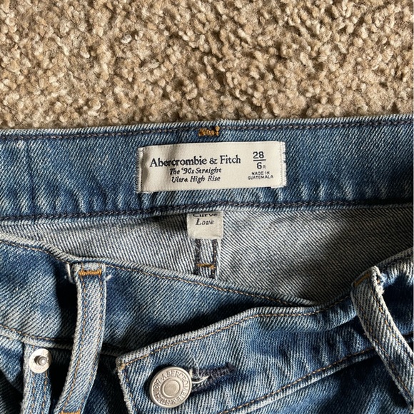 90’s Straight Jeans Abercrombie & Fitch - Picture 1 of 3